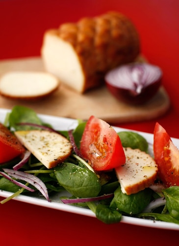 Sałatka z oscypkiem