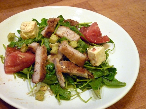 Przepis na Sałatka z rukolą i fetą Sałatka z rukolą i fetą