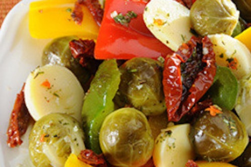 Sałatka z suszonymi pomidorami