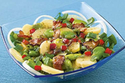 Przepis na Sałatka z zieloną fasolką Sałatka z zieloną fasolką