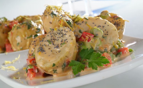 Sałatka ziemniaczana z makiem 