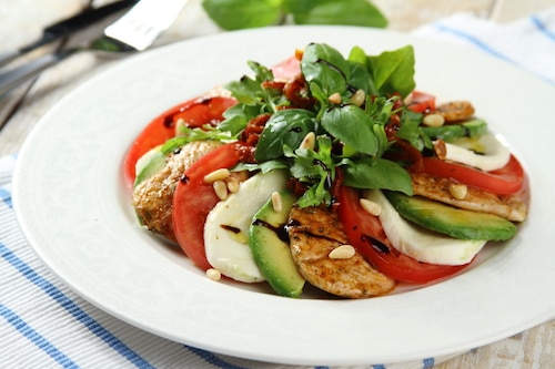 Sałatka Kurczak caprese