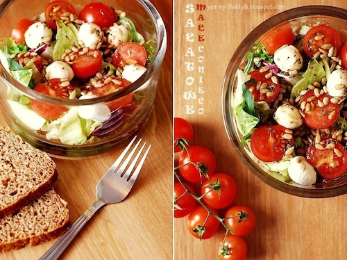 Przepis na Sałatowe małe co nieco Sałatowe małe co nieco