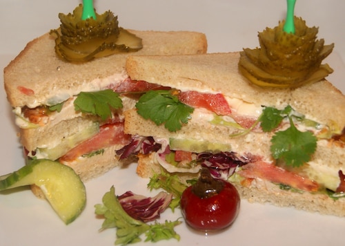 Sandwiche z grillowanym kurczakiem