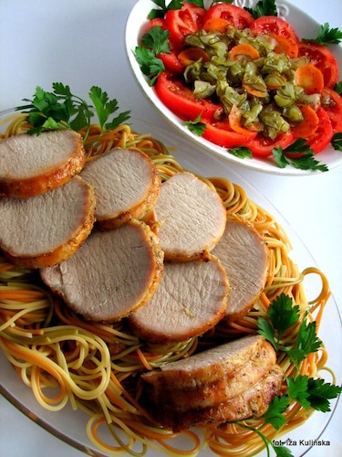 Przepis na Schab pieczony  Schab pieczony