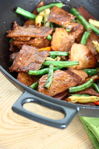 Schab po azjatycku w czosnkowej marynacie 