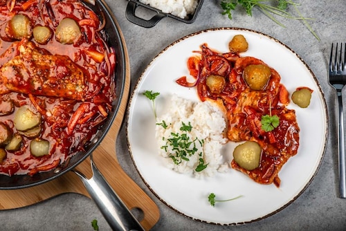 Schab po bałkańsku