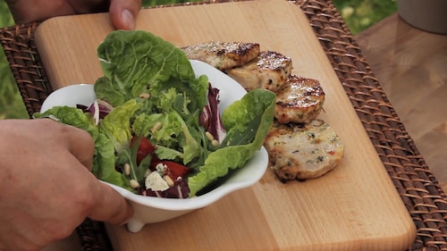 Schab w marynacie jogurtowej (kuchnia fusion)