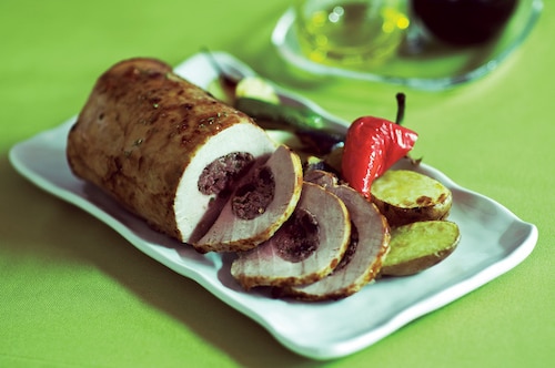 Przepis na Schab z suszonymi jabłkami Schab z suszonymi jabłkami