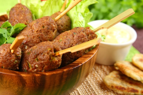Przepis na Seekh kebab Seekh kebab