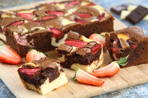 Przepis na Serniko-brownie Serniko-brownie