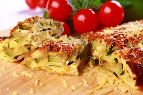 Przepis na Quiche z cukinią Quiche z cukinią