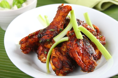 Przepis na Skrzydełka kurze Buffalo Skrzydełka kurze Buffalo