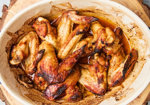 Skrzydełka w miodzie