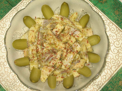 Przepis na Śledź w pesto Śledź w pesto