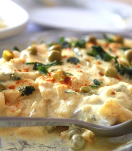 Śledzie w śmietanowym curry