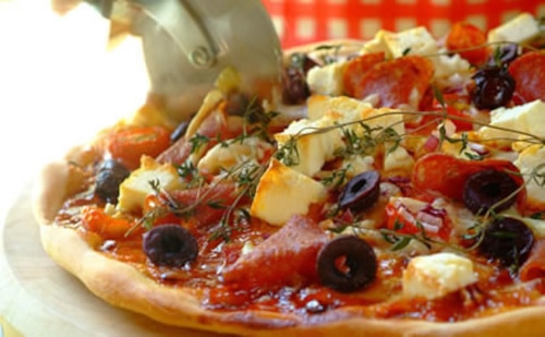 Przepis na Słodka i pikantna pizza Słodka i pikantna pizza