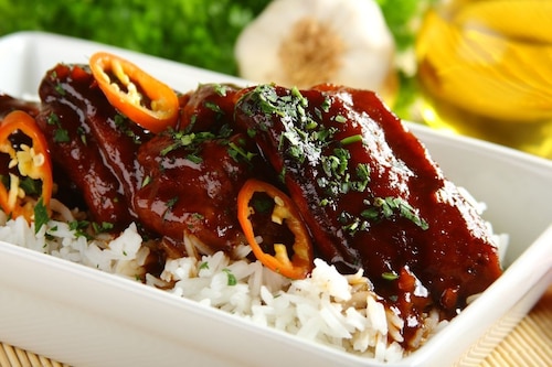 Przepis na Słodko kwaśne żeberka Słodko kwaśne żeberka