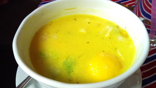 Słoneczna zupa z kurczakiem