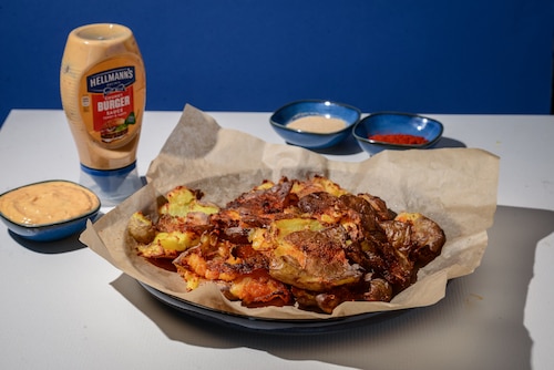 Przepis na Smashed potatoes Smashed potatoes