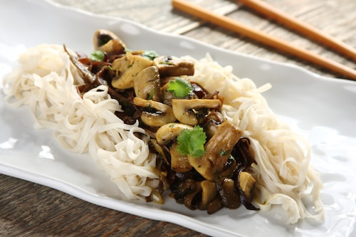 Przepis na Smażone grzyby po tajsku Smażone grzyby po tajsku