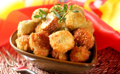 Przepis na Smażone oliwki Smażone oliwki