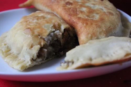 Przepis na Smażone pierożki a la Quesadillas Smażone pierożki a la Quesadillas