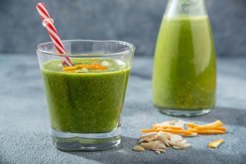 Przepis na Smootie ze szpinaku Smootie ze szpinaku