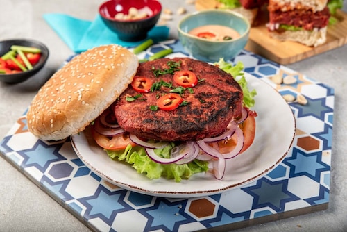 Przepis na Soczyste burgery z warzyw strączkowych Soczyste burgery z warzyw strączkowych