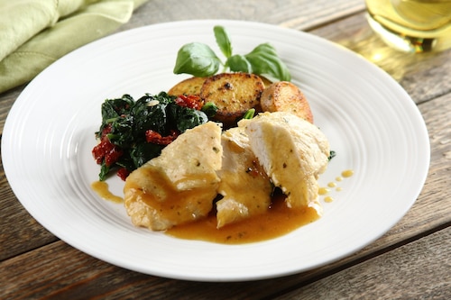 Przepis na Soczysty kurczak z patelni z sosem Soczysty kurczak z patelni z sosem