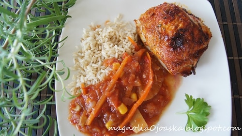 Sos słodko-kwaśny z kurczakiem