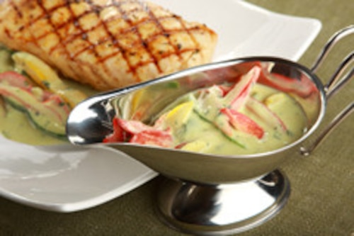 Sos śmietanowo-ziołowy