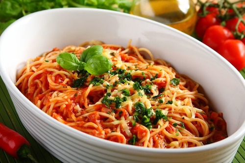 Przepis na Spaghetti all’amatriciana   Spaghetti all’amatriciana