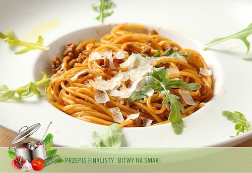 Przepis na Spaghetti bolognese na ostro Spaghetti bolognese na ostro
