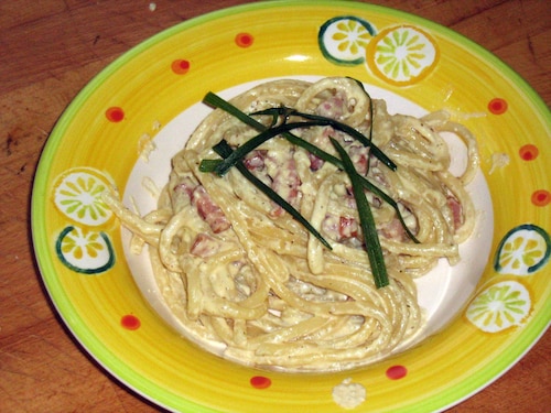 Spaghetti carbonara