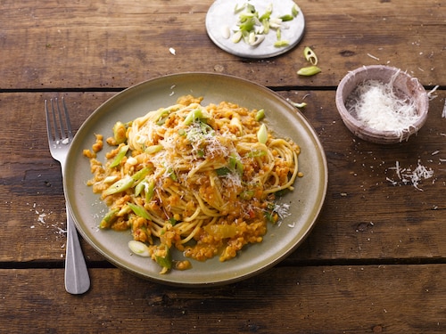 Przepis na Spaghetti z soczewicą Spaghetti z soczewicą