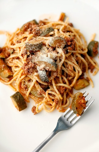 Przepis na Spaghetti z cukinią Spaghetti z cukinią