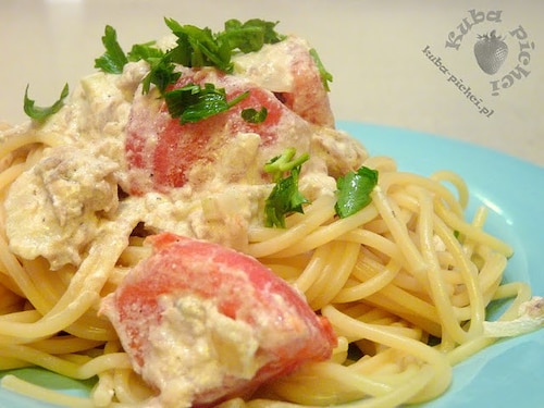 Przepis na Spaghetti z tuńczykiem Spaghetti z tuńczykiem