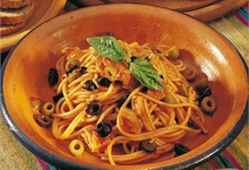 Spaghetti z tuńczykiem 