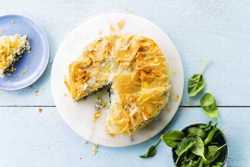 Przepis na Spanakopita, czyli grecka tarta  Spanakopita, czyli grecka tarta
