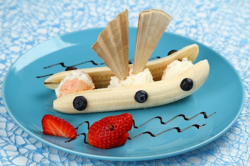 Przepis na Lody dla dzieci "Statek" Lody dla dzieci "Statek"