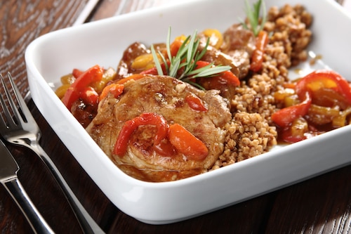 Przepis na Steki z karkówki z papryką Steki z karkówki z papryką