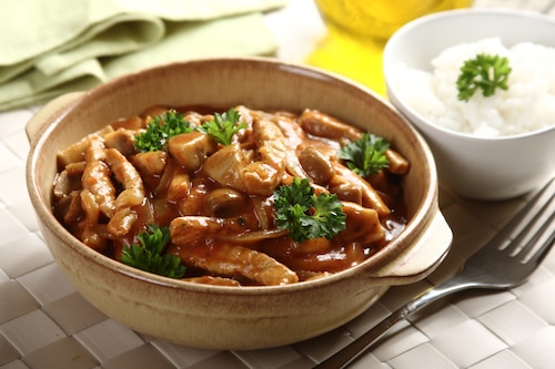 Stroganoff na wieprzowinie - VIDEO