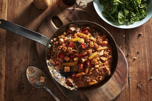 Przepis na Strogonow z sera halloumi Strogonow z sera halloumi