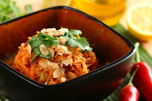 Przepis na Surówka z marchewki po indyjsku Surówka z marchewki po indyjsku