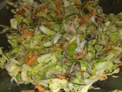 SURÓWKA Z MŁODEJ KAPUSTY