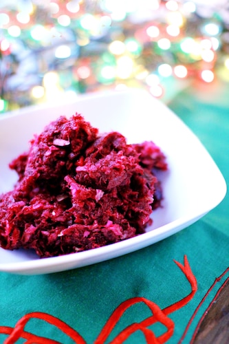 Świąteczna sałatka buraczkowa
