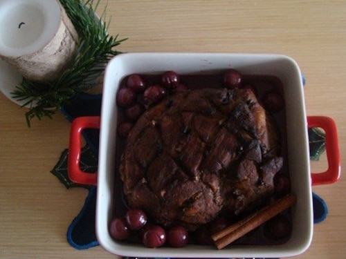 Świąteczna szynka w korzennej nucie