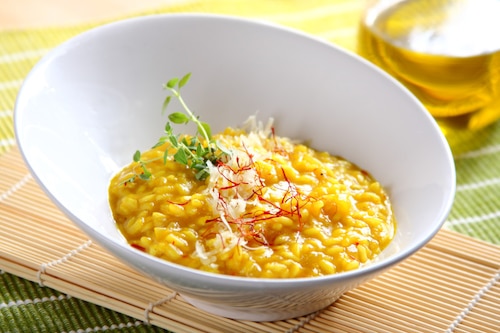 Szafranowe risotto