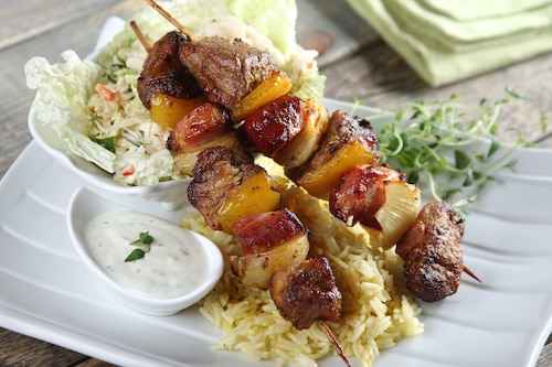 Przepis na Szaszłyki à la kebab Szaszłyki à la kebab